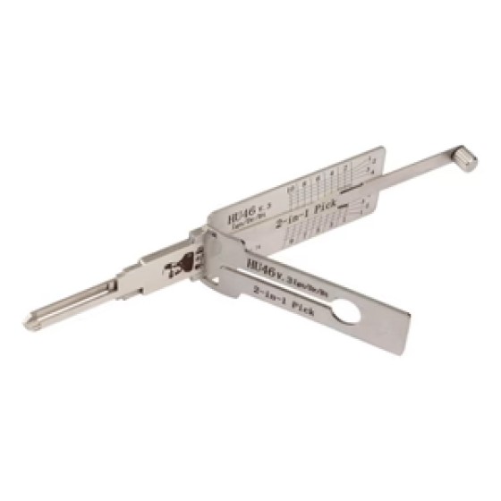 Original Lishi 2-In-1 Pick and Decoder HU46